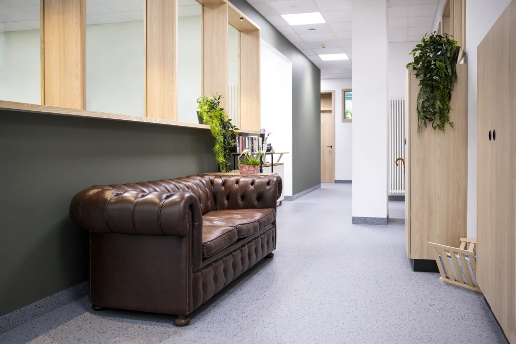 Wartezimmer bei Physio18 in Traunstein
